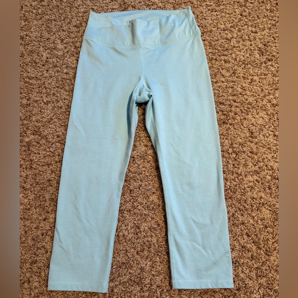 Old Navy Cloud Comfy Sky Blue Leggings Medium